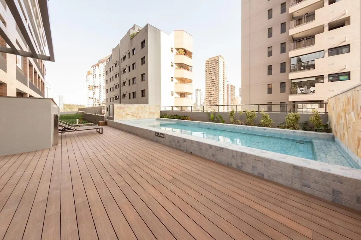Bhomy Brooklin - A 8Min Do Metro Brooklin Brk308 Apartamento São Paulo 0*,